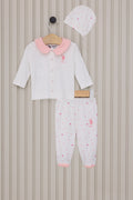 Baby Girl Cream Pajama Set