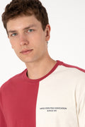 Men's Comfort Fit Crew Neck Cherry T-Shirt