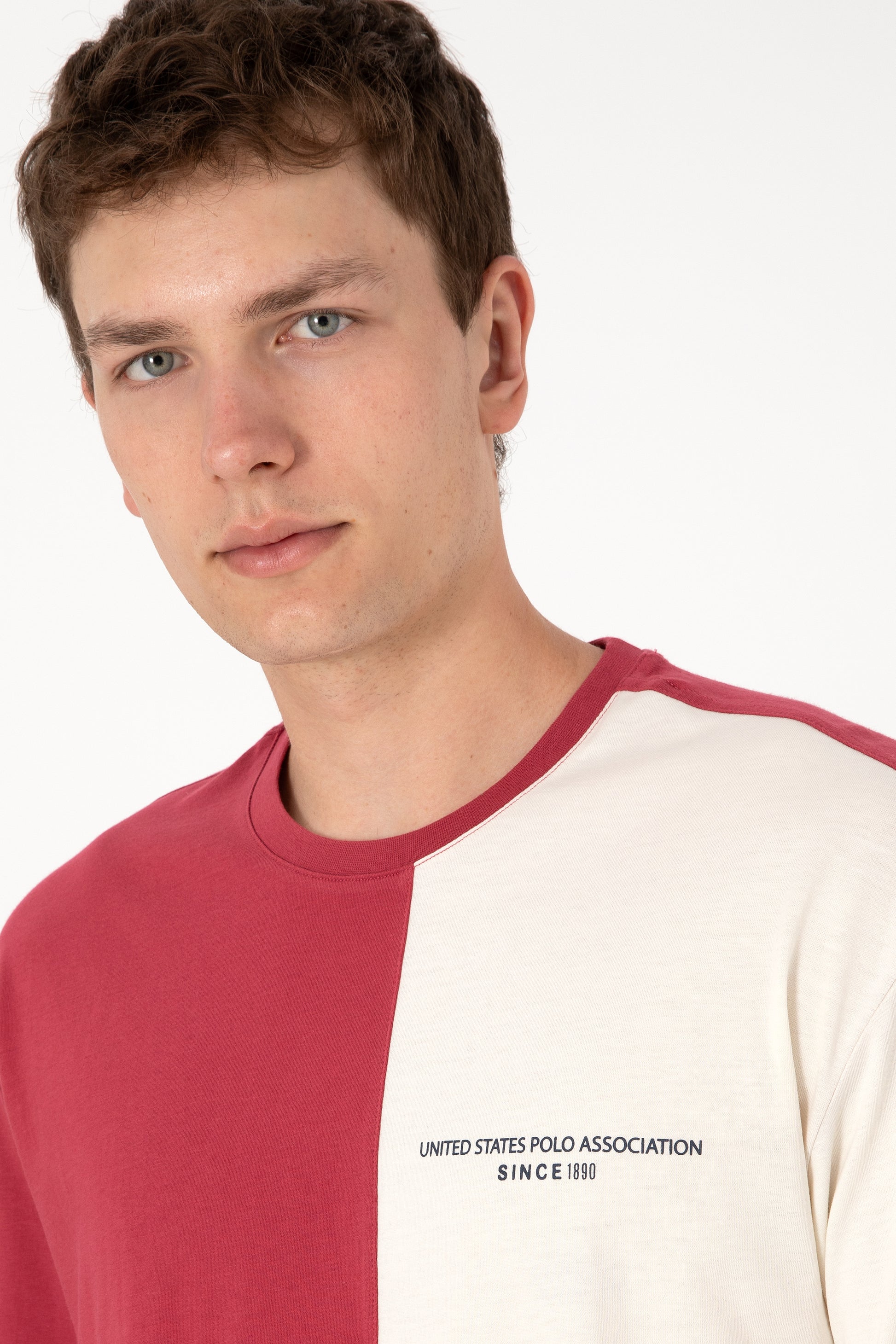 Men's Comfort Fit Crew Neck Cherry T-Shirt