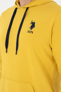 Men's Yellow Basic Sweatshirt