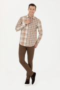 Men's Sand Long Sleeve Shirt