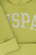 Girl's Peanut Green Basic Sweatshirt