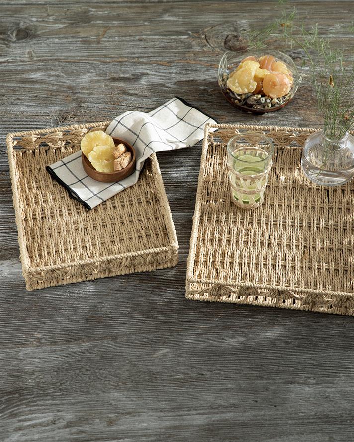 Dateless Wire Mesh Tray Coffee