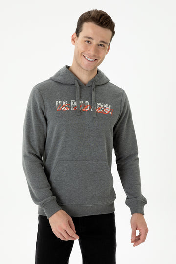 Men's Anthracite Melange Sweatshirt