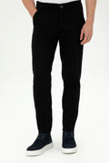 Men's Black Canvas Pants