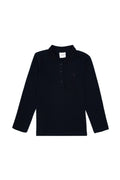 Girls' Navy Blue Basic Sweatshirt