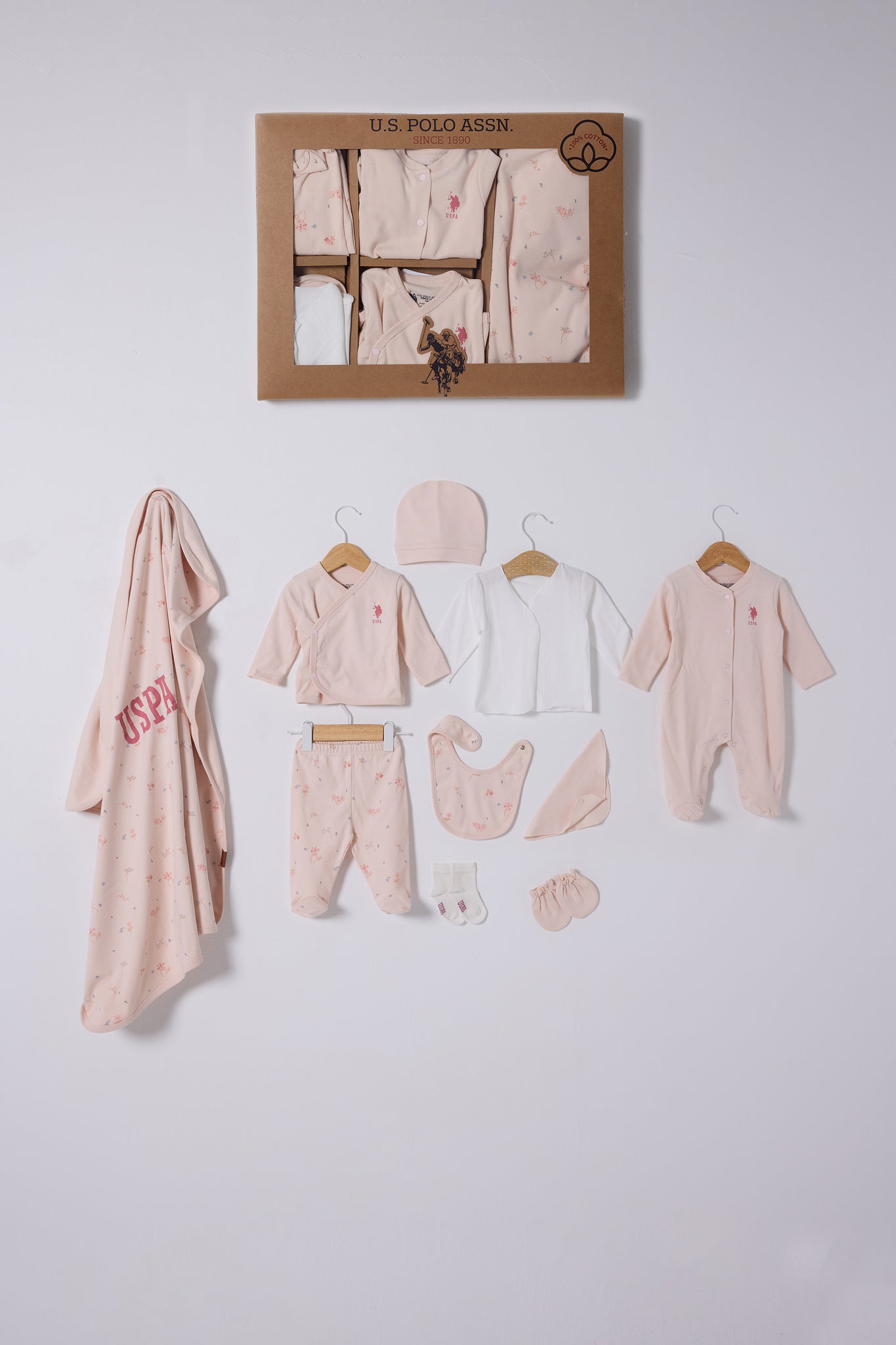 Baby Girl Powder Hospital Outlet Set of 10