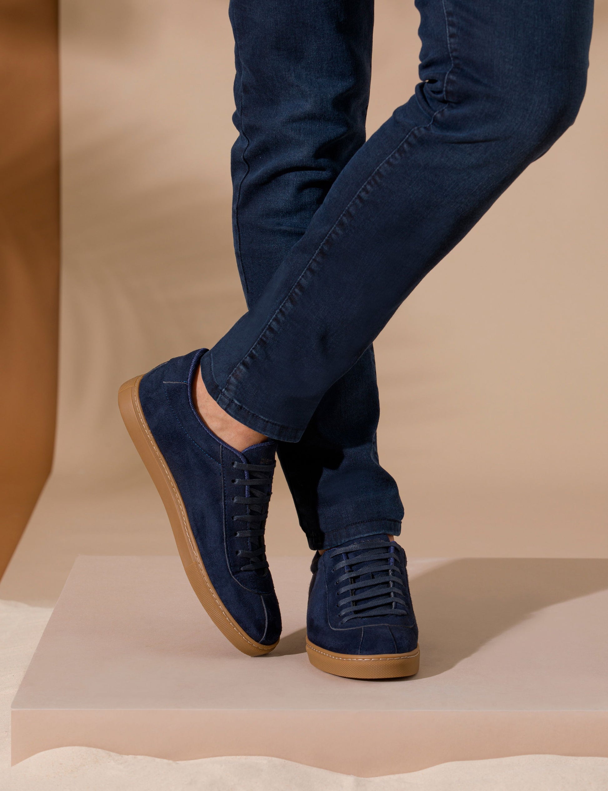 Navy Blue Casual Shoes