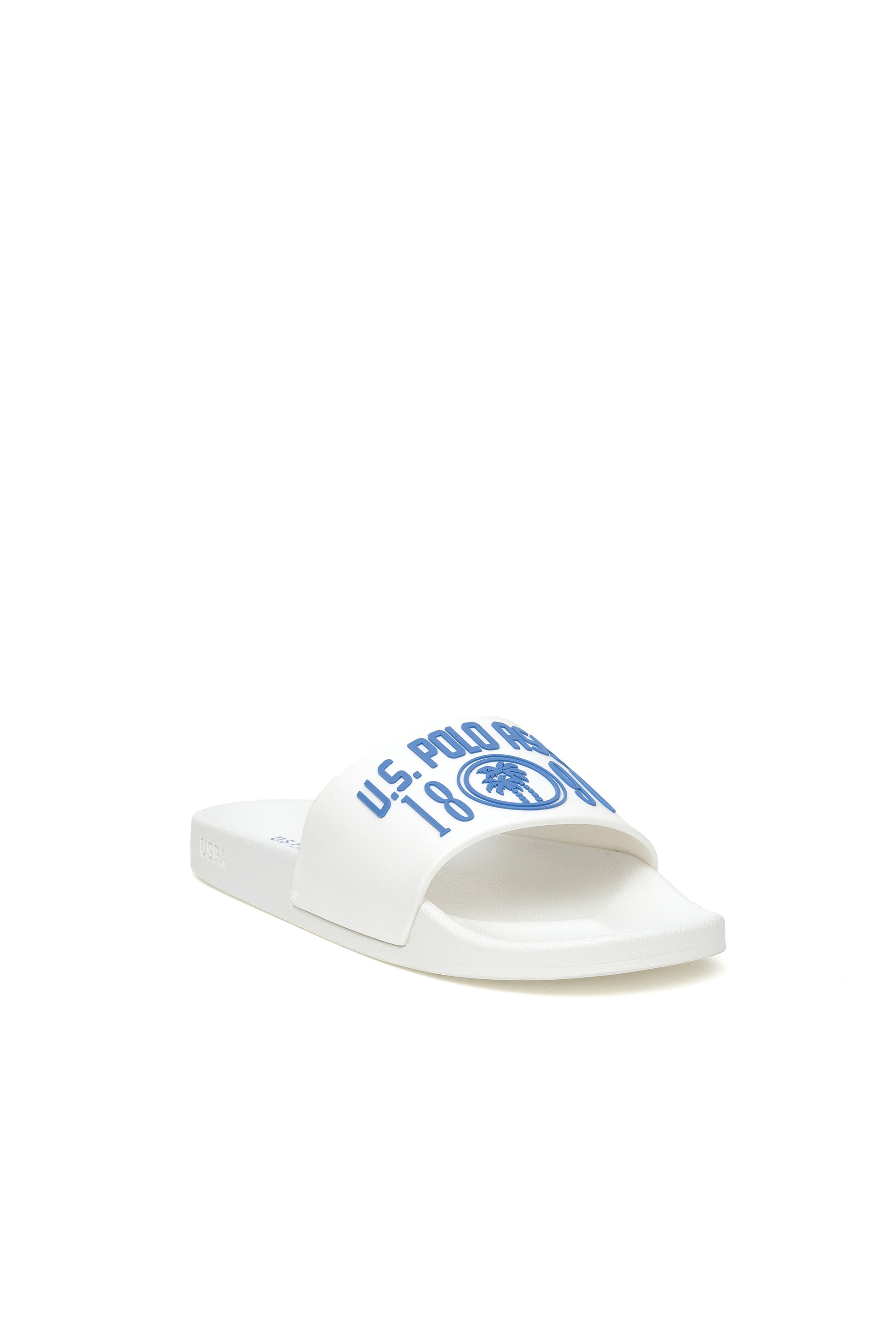 Men's White Slippers