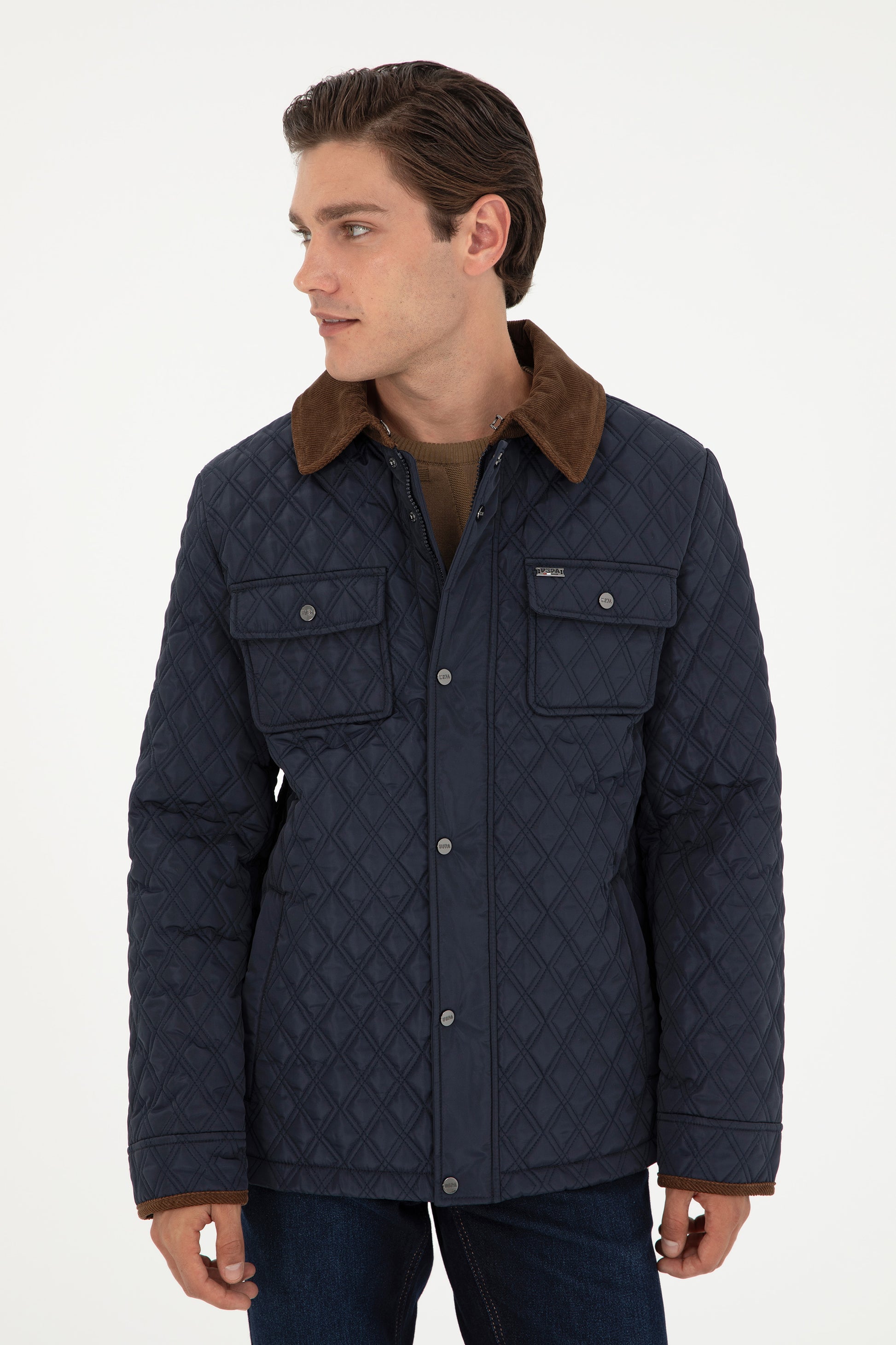 Men's Navy Blue Coat