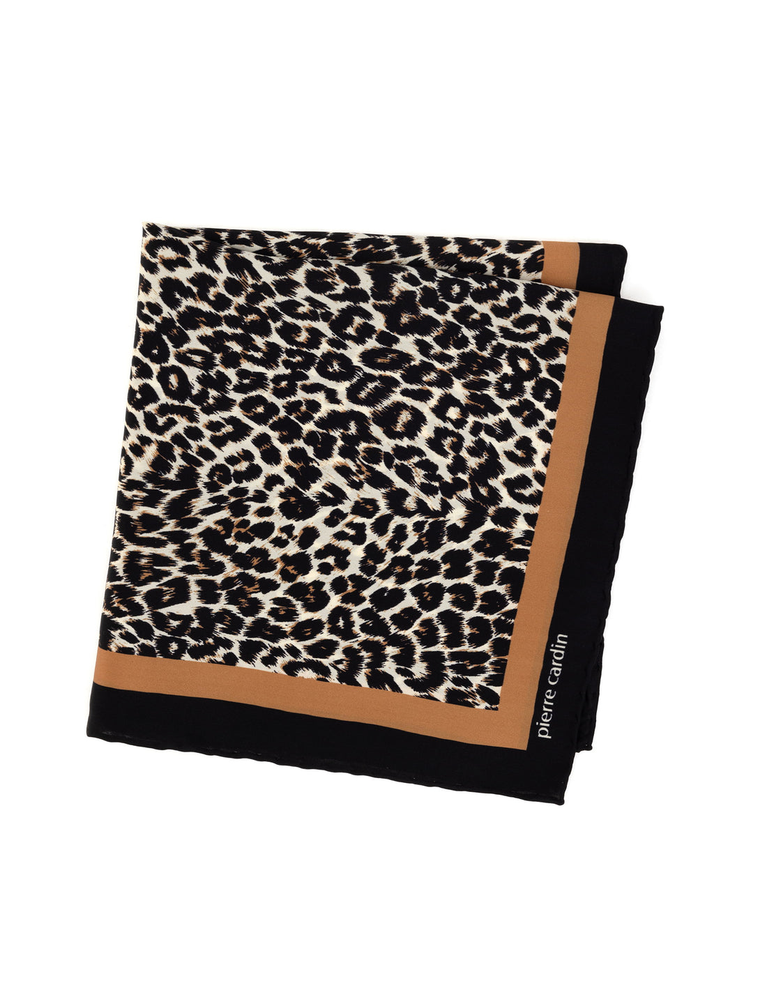 Brown Silk Scarf