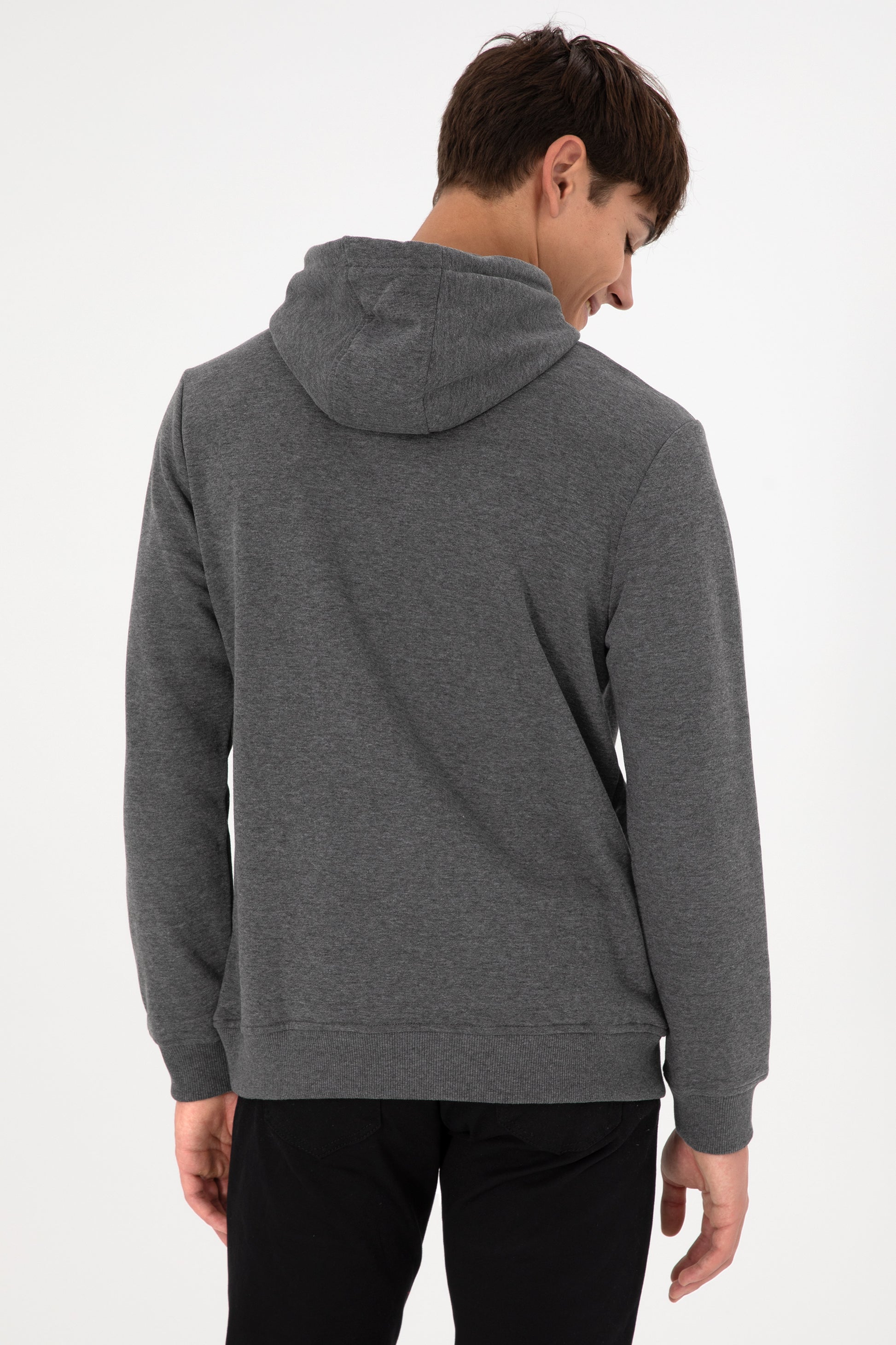 Men's Anthracite Melange Basic Sweatshirt