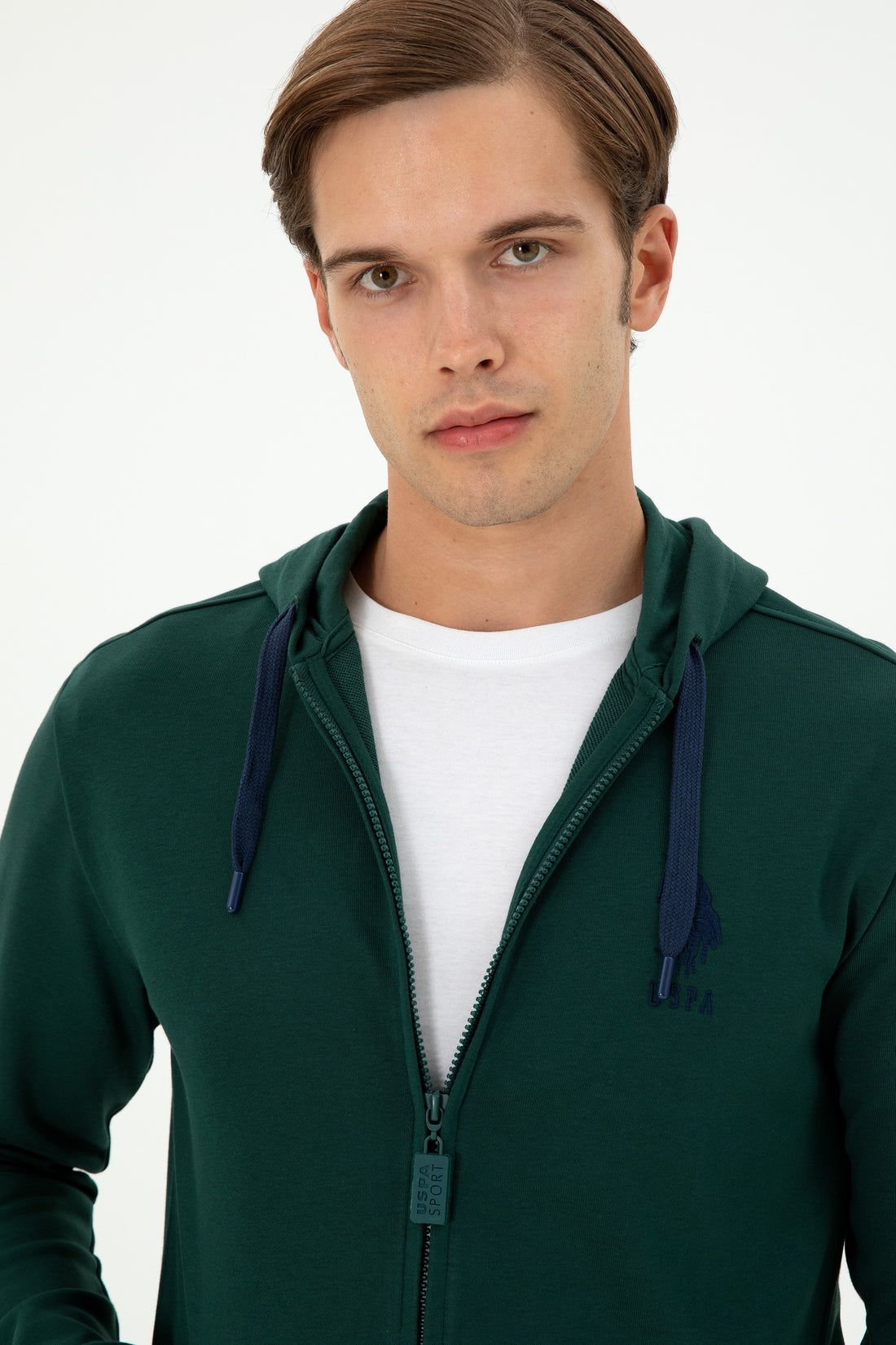 Men's Dark Green Knitted Cardigan