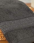 Deluxe Cotton Low Twist Hand Towel Anthracite