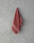 Deluxe Low Twist Cotton Face Towel 50x90 cm Dried Rose