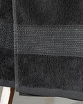 Deluxe Cotton Low Twist Bath Towel Anthracite