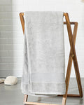 Deluxe Cotton Low Twist Bath Towel Grey