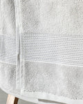 Deluxe Cotton Low Twist Bath Towel Grey