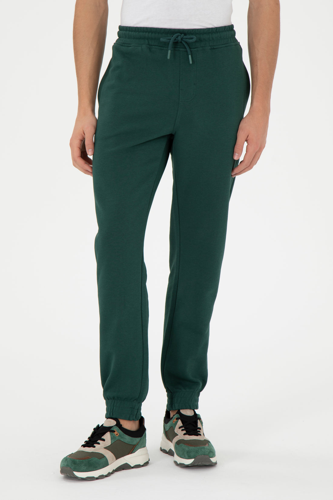 Men's Dark Green Sweatpants