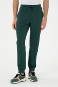 Men's Dark Green Sweatpants