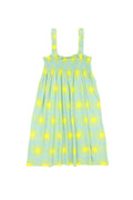 Girls' Mint Sleeveless Knitted Dress