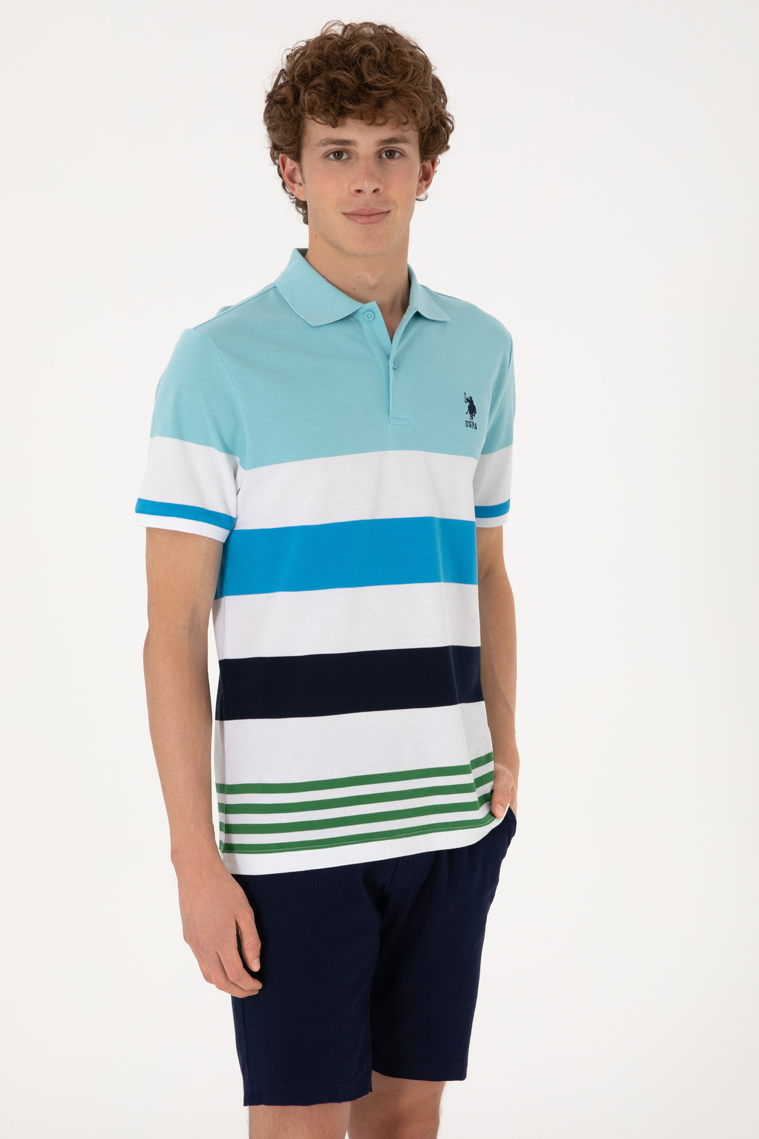 Men's Aqua T-Shirt