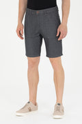 Men's Light Gray Jean Shorts