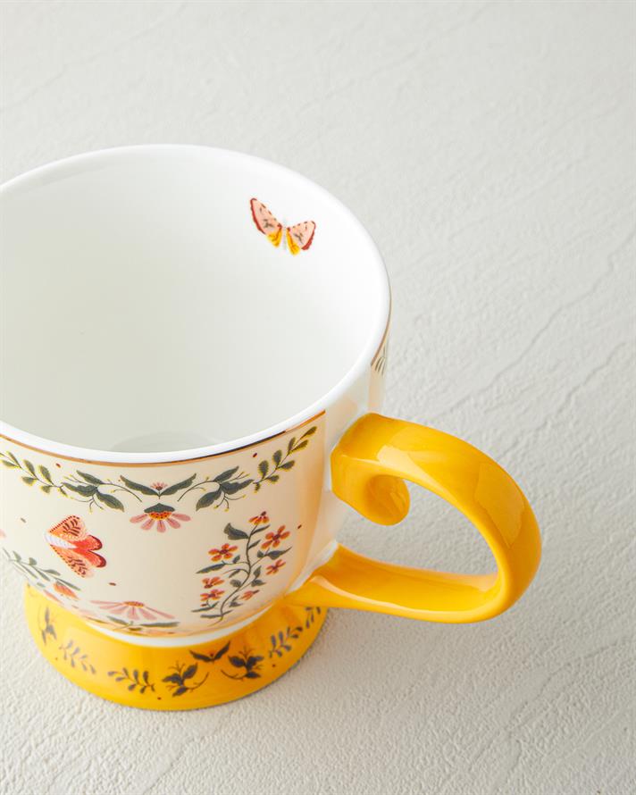 Dipsy New Bone China Mug 460 ml Mustard