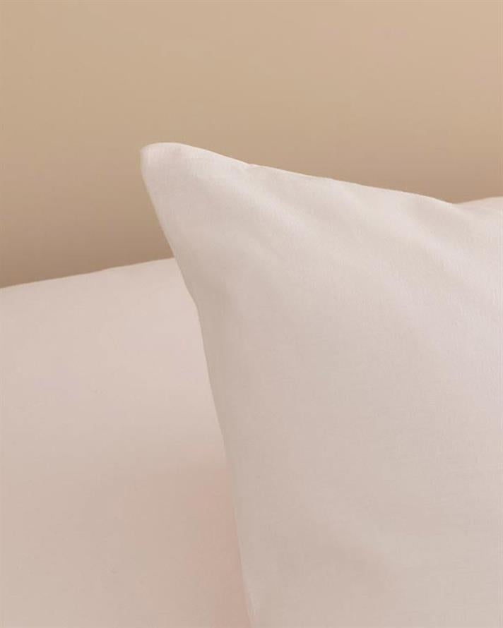 Plain Cotton 2-Piece Pillowcase Powder Pink