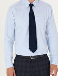 Light Blue Regular Fit Long Sleeve Basic Shirt