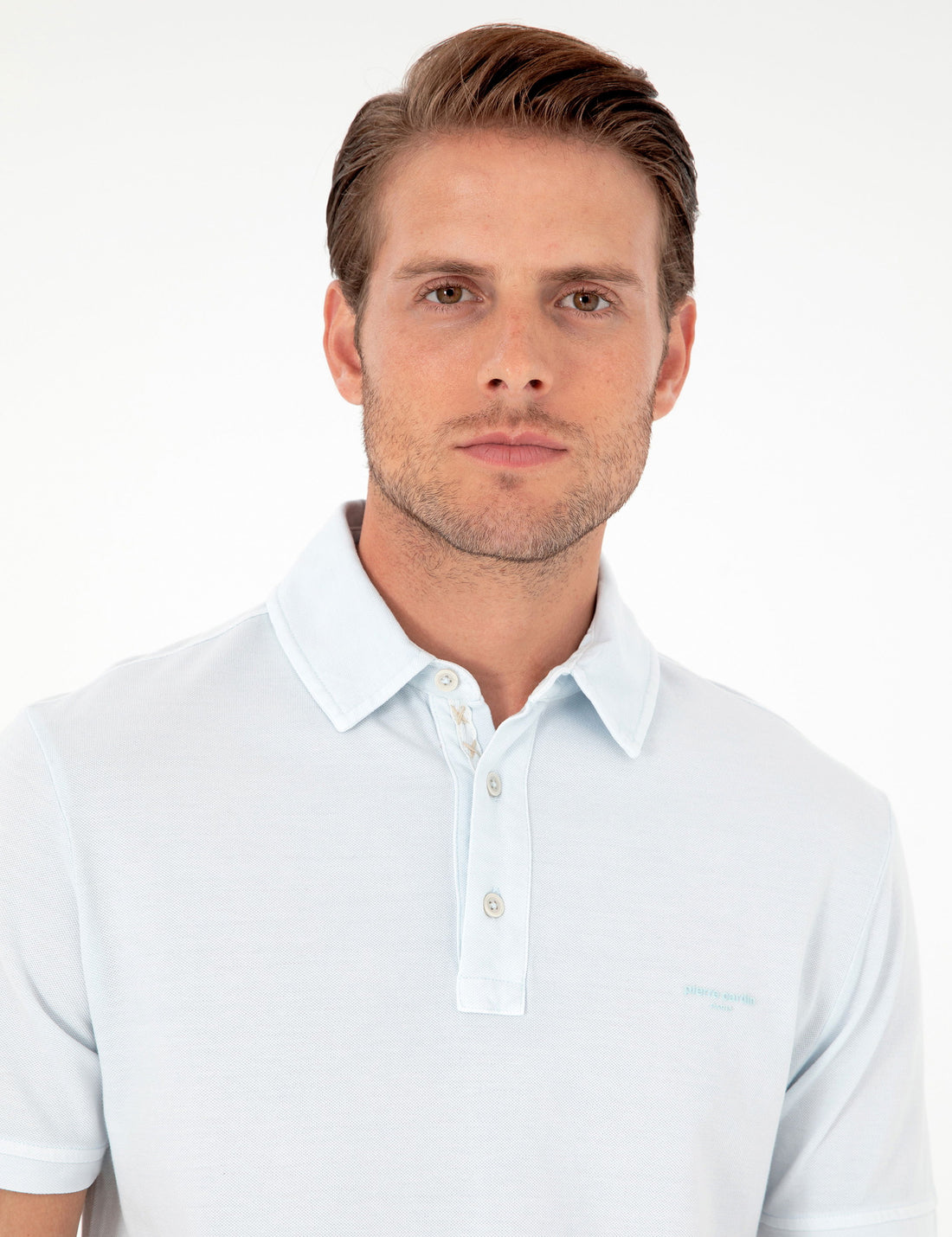 Light Blue Slim Fit T-Shirt