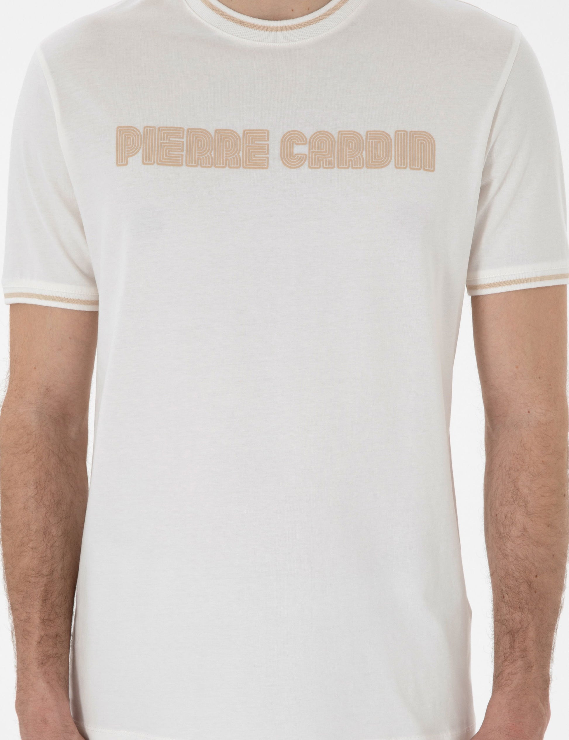 Ecru Regular Fit T-Shirt