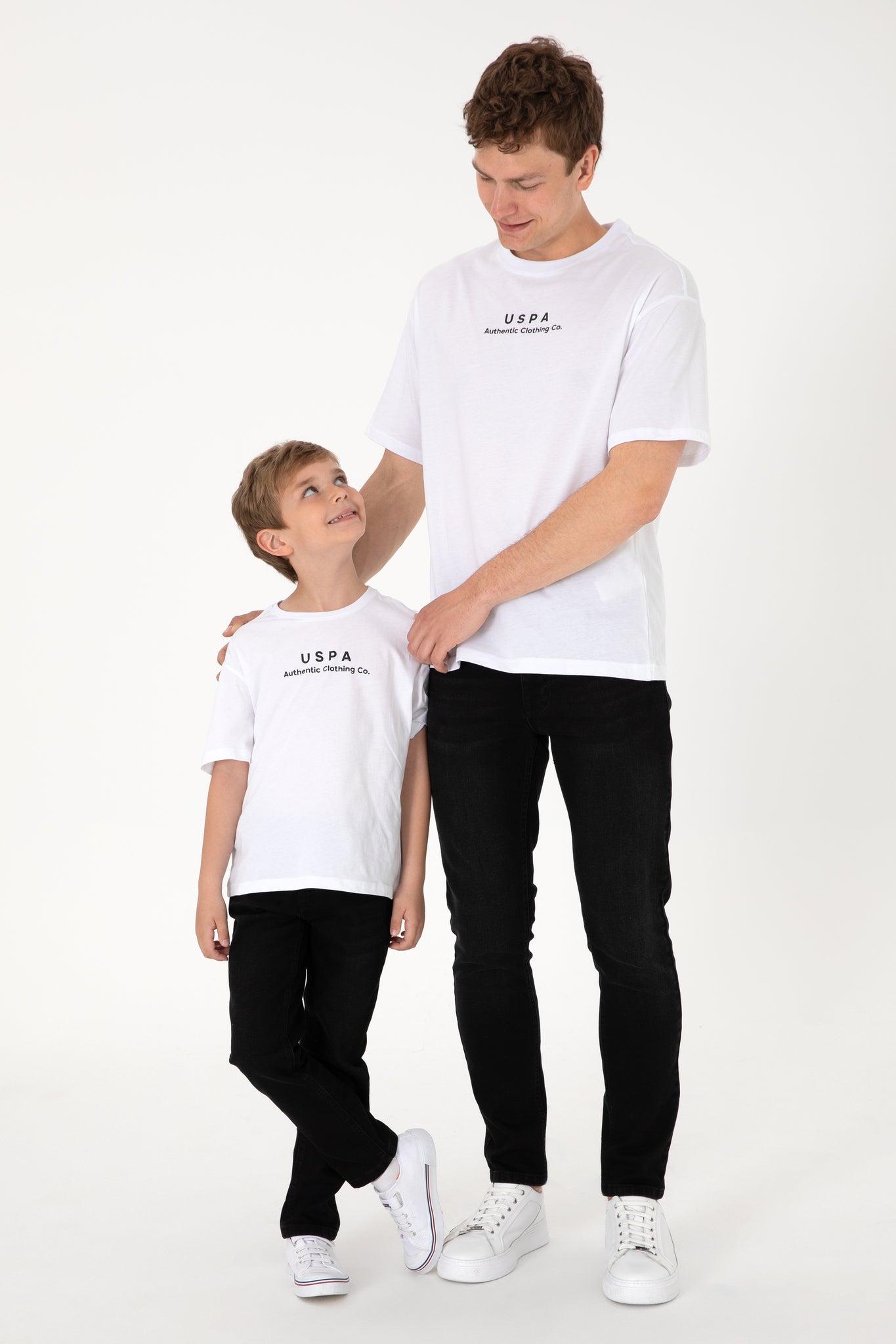 Men's Comfort Fit Crew Neck White T-Shirt