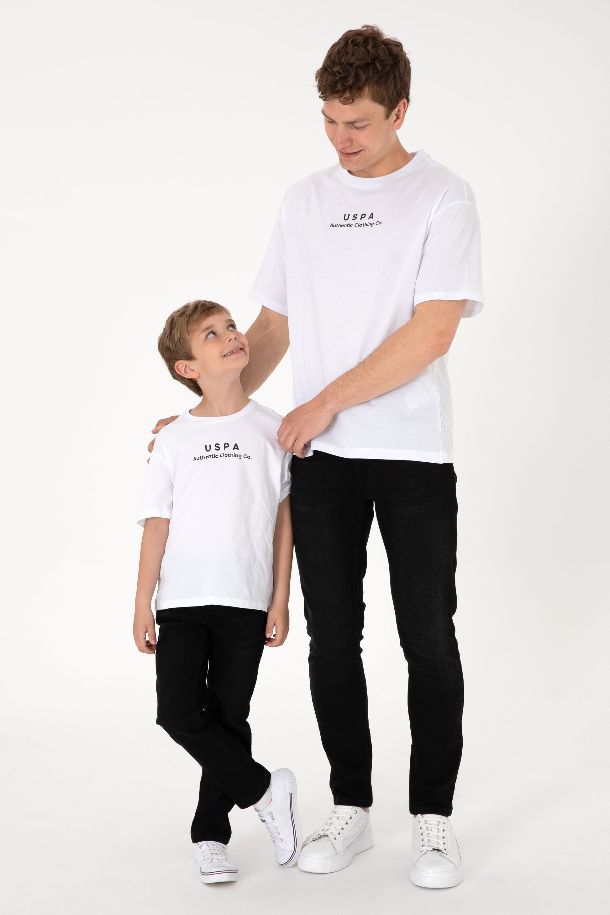 Men's Comfort Fit Crew Neck White T-Shirt