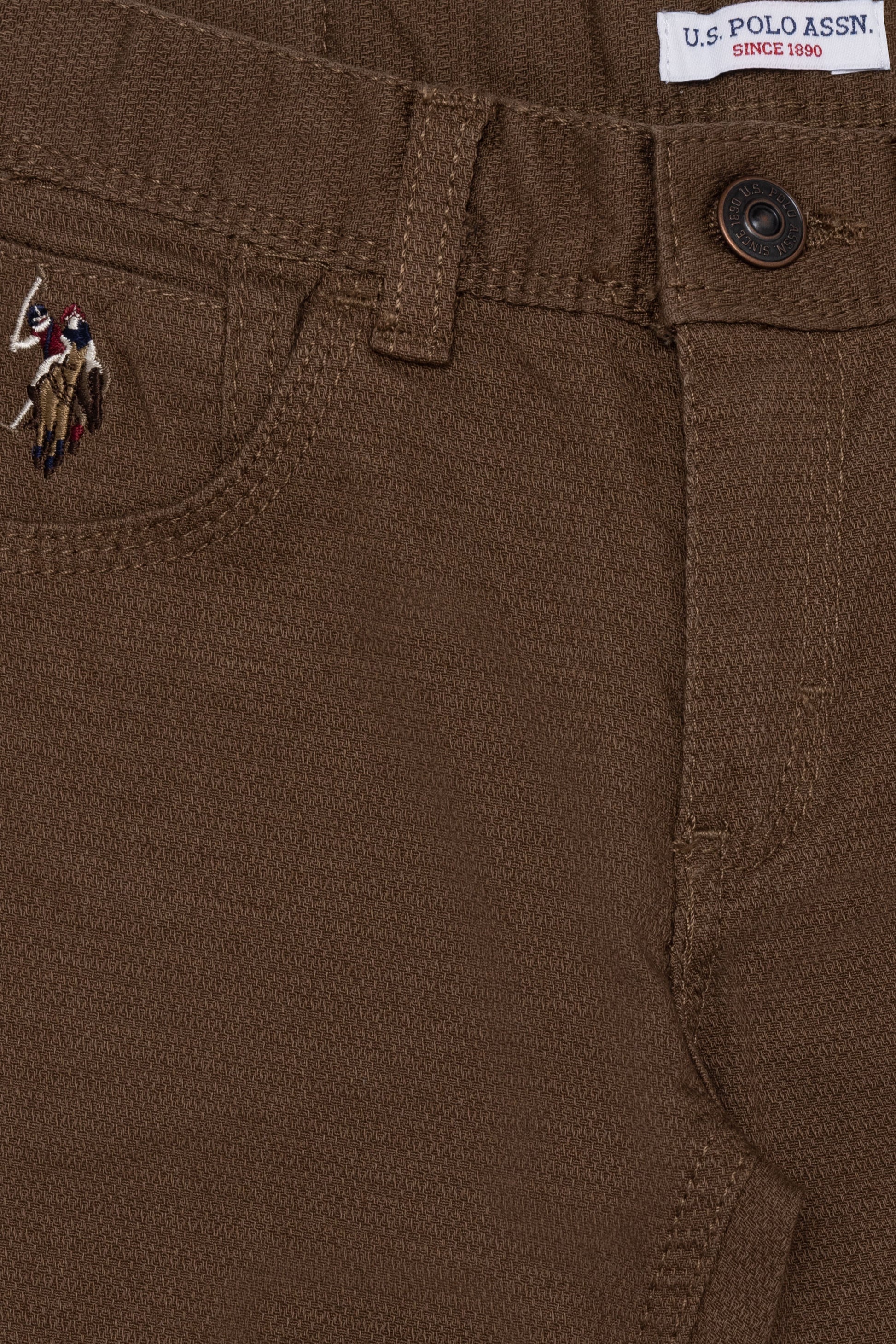 Boy's Coconut Canvas Pants