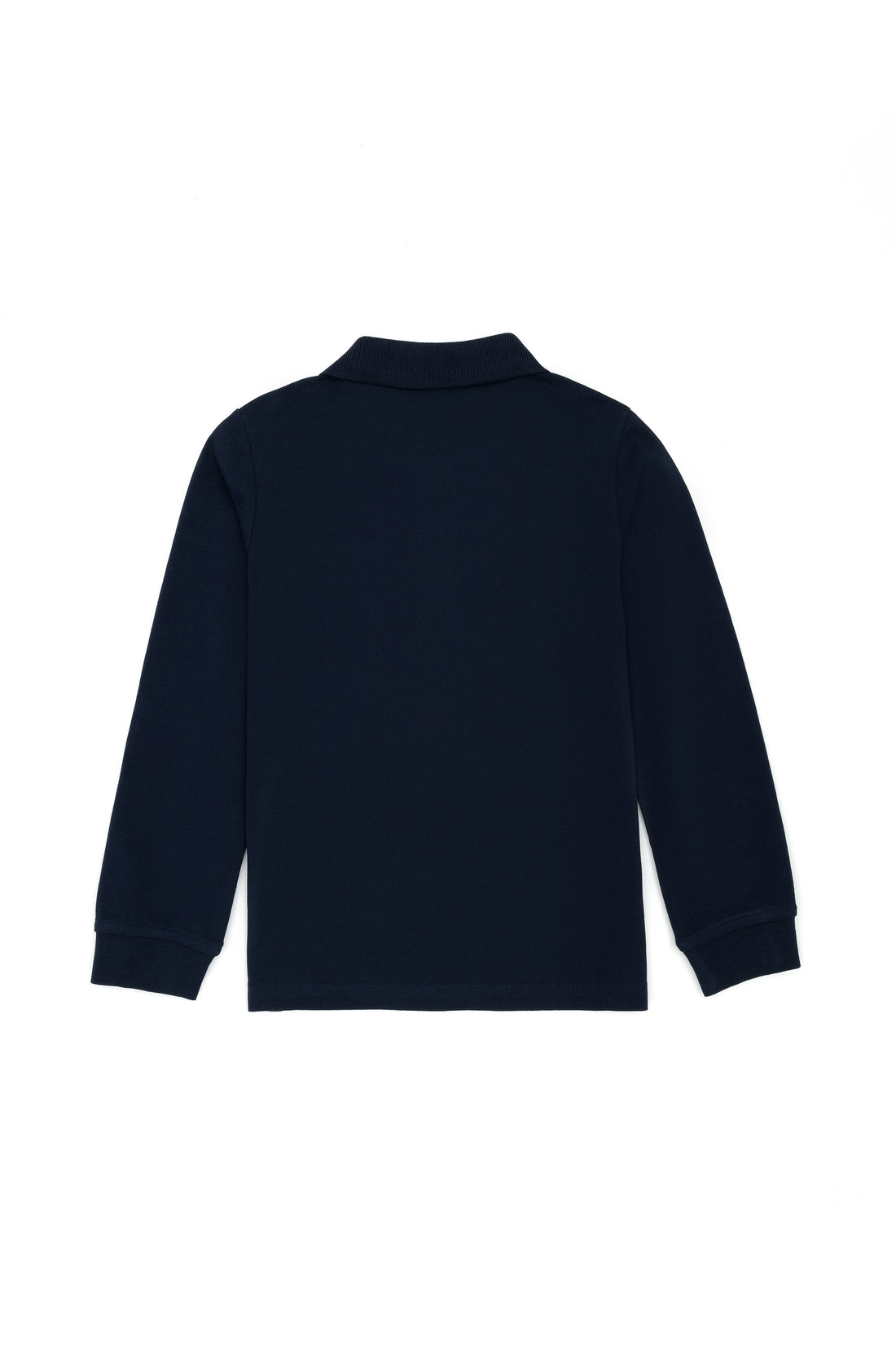 Boy Baby Navy Blue Basic Sweatshirt