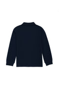 Boy Baby Navy Blue Basic Sweatshirt