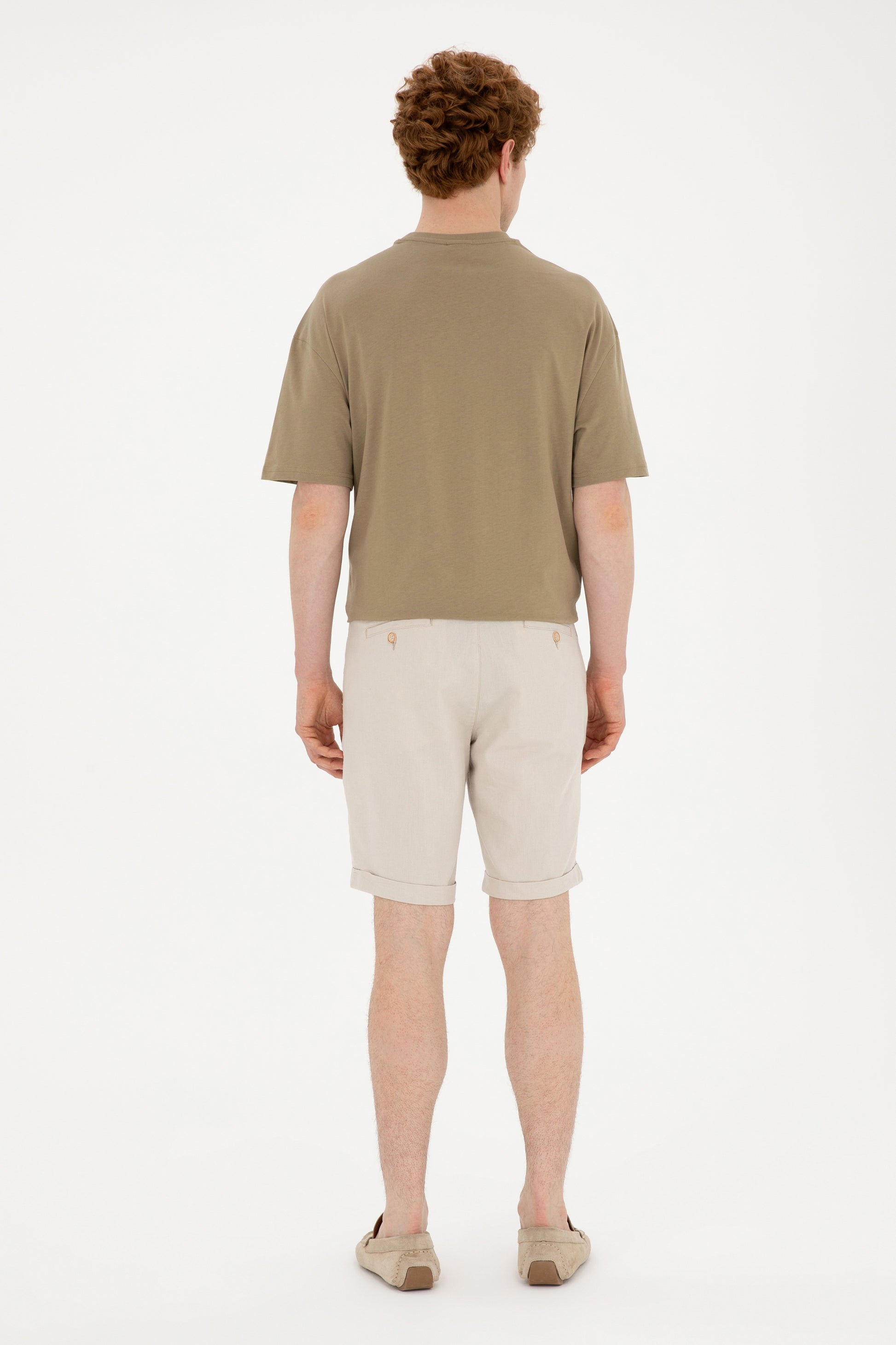 Men's Stone Woven Shorts