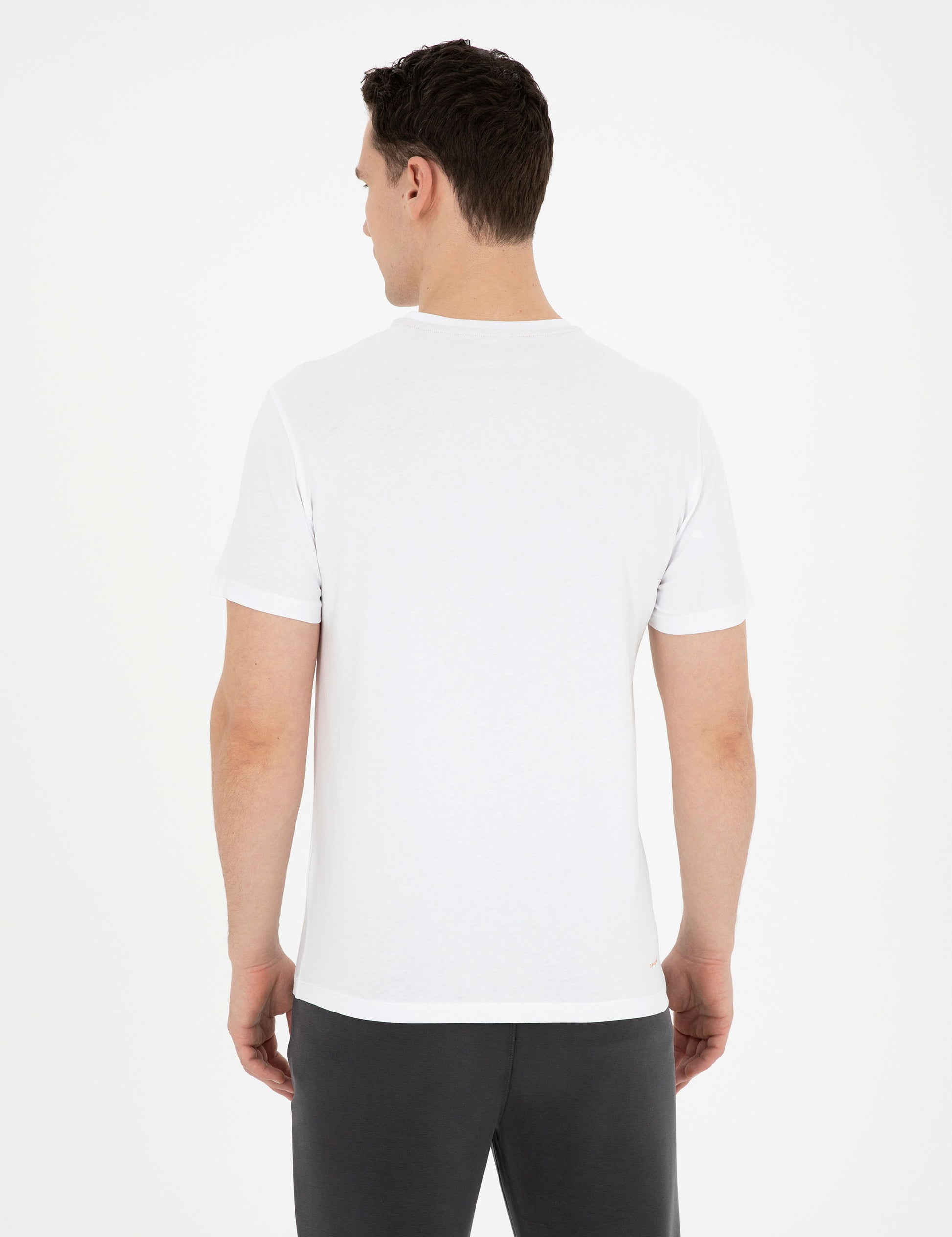 White Slim Fit T-Shirt