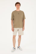 Men's Khaki T-Shirt