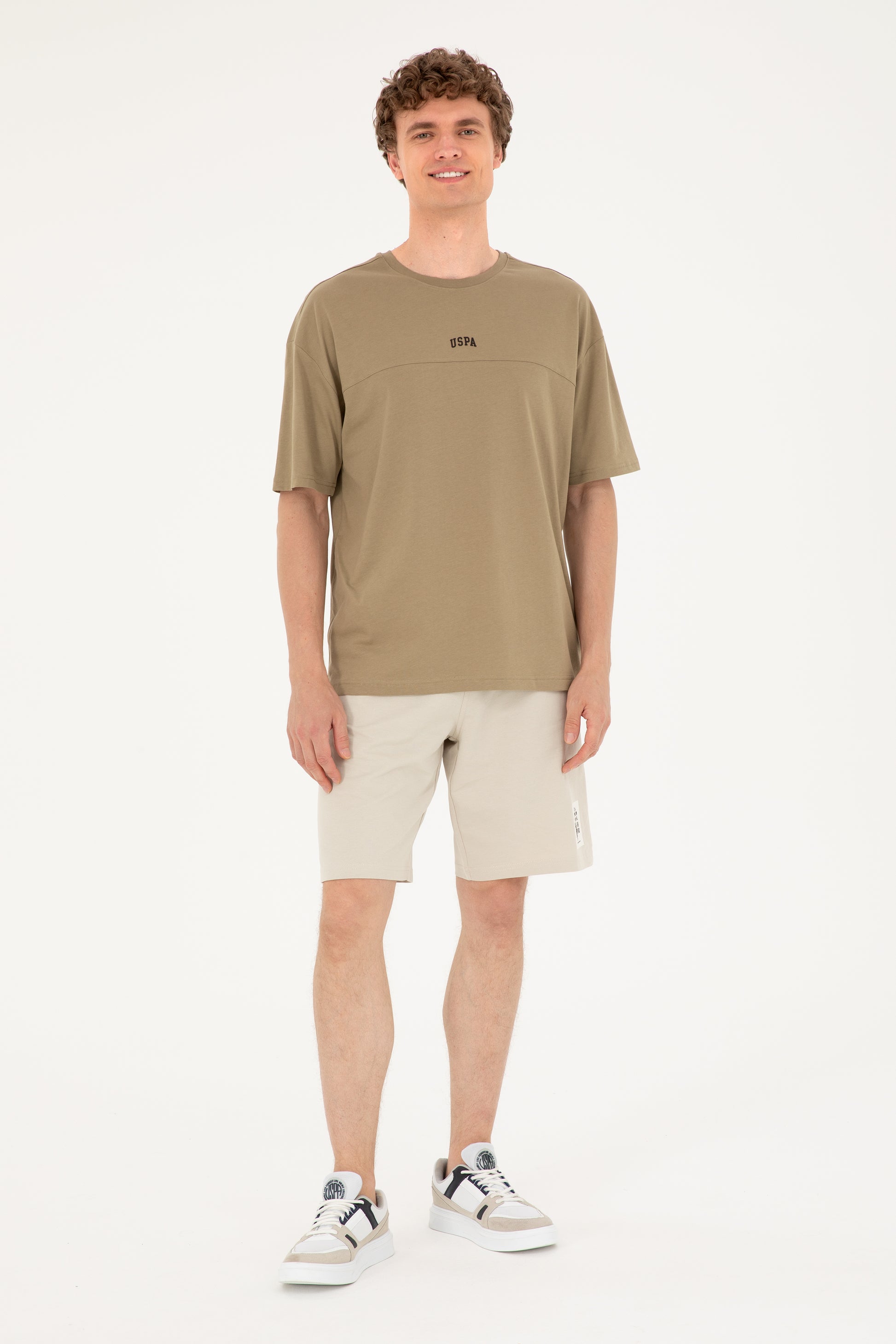 Men's Khaki T-Shirt