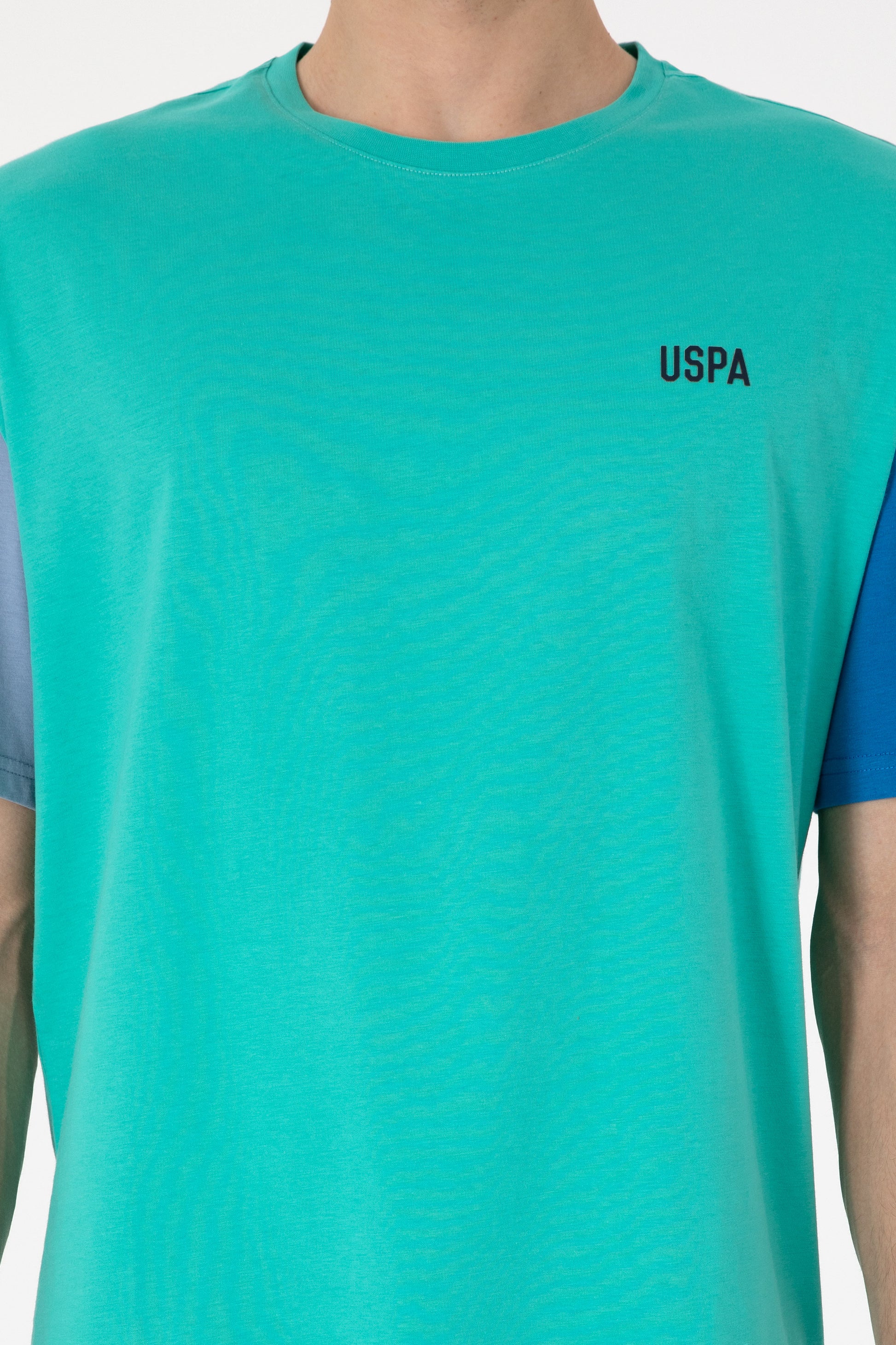 Men's Comfort Fit Crew Neck Mint T-Shirt