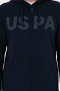 Men's Navy Blue Knitted Cardigan