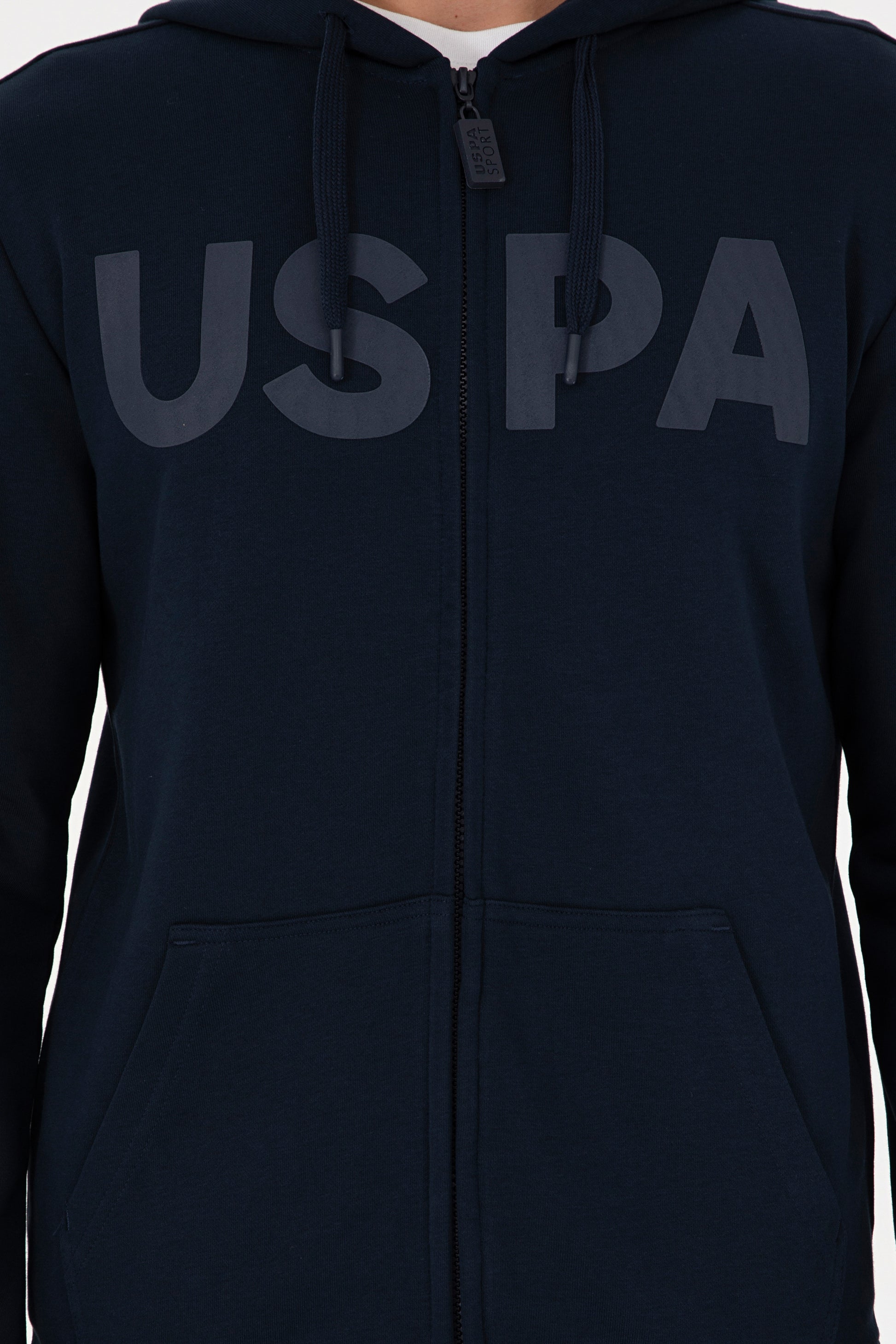 Men's Navy Blue Knitted Cardigan