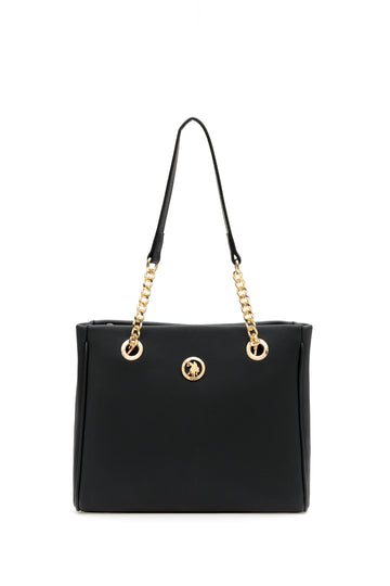 Women's Black Shoulder Bag
