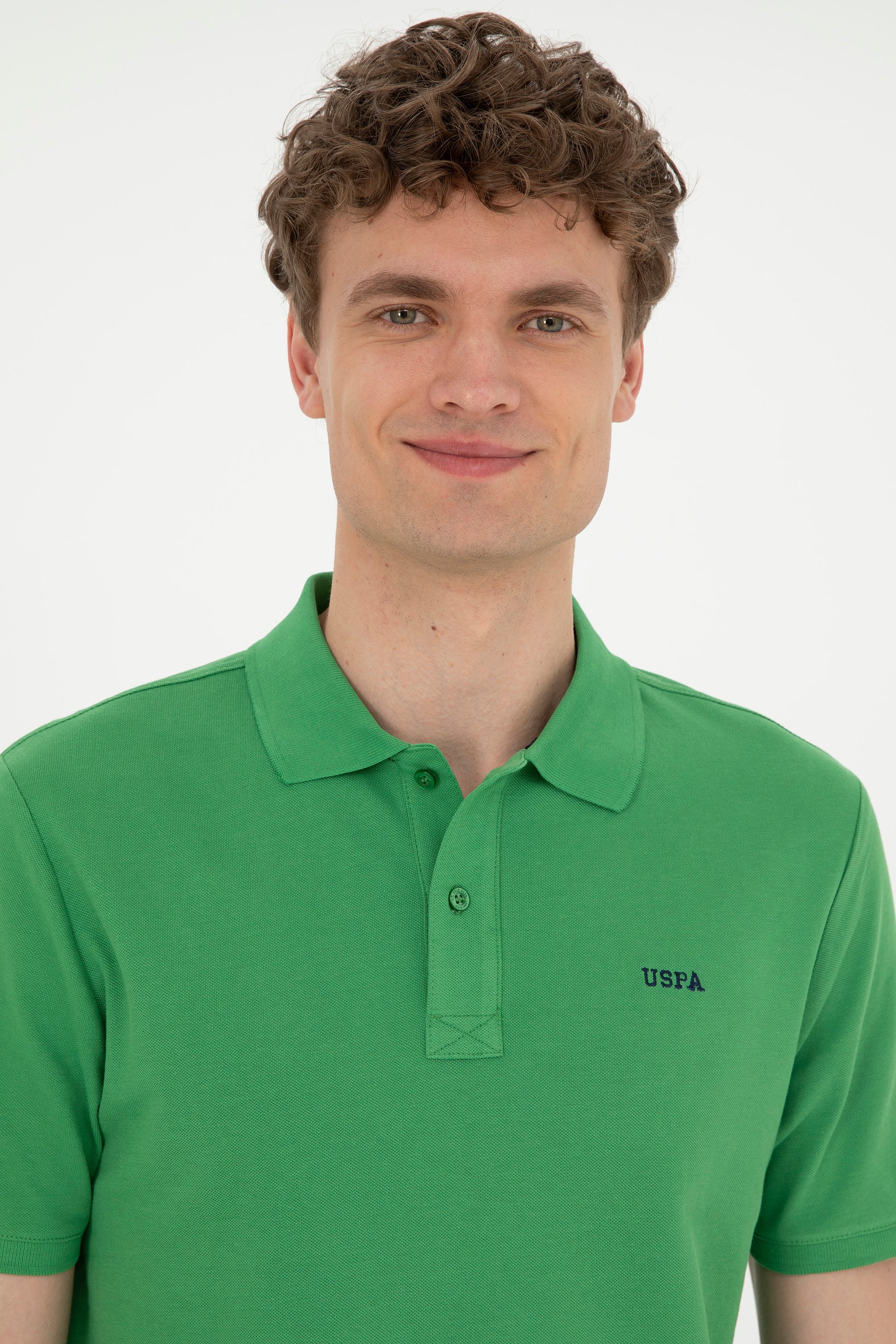 Men's Green Basic T-Shirt