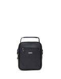 Men's Black Strap Handbag