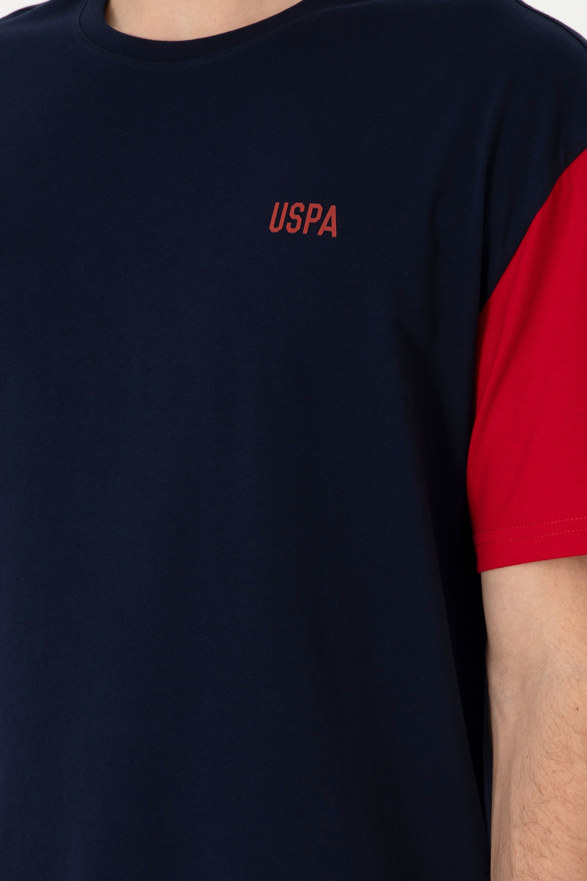 Men's Comfort Fit Crew Neck Navy T-Shirt