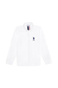 Boy's White Long Sleeve Shirt