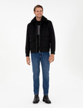 Black Cashmere Coat